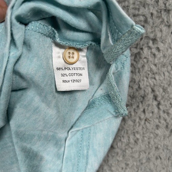 Johnnie-O Hangin' Out Light Blue Men's Short Sleeve Polo Small‎ - Picture 4 of 7